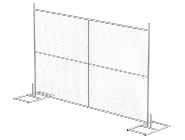 Chain Link Temporary Fence