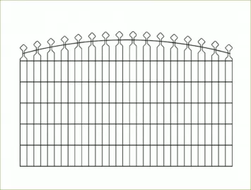 Decorative Wire Fence Panels