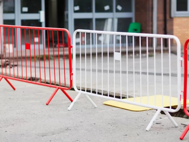 Crowd Control Barrier Fence, Crowd Fencing, Metal Barricade Fence