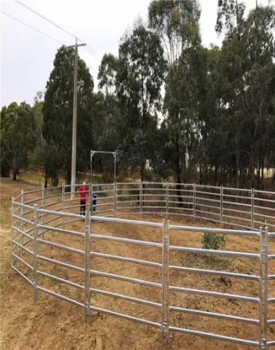 Galvanized Livestock Corral Fence for Horse, Cattle & Sheep