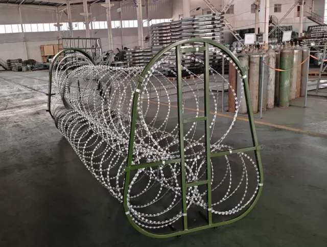 Triple Coil Razor Wire